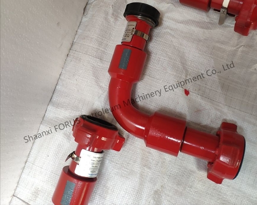 Dipalsukan 1 Inch 60 Tipe Alloy Steel Swivel Joint Tekanan Kerja 5000 PSI API 16C COC Menyediakan Proses Dipalsukan Untuk Pengeboran Minyak