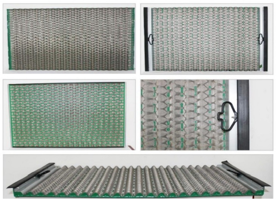Layar Filterasi Tinggi PMD Jenis Gelombang Tambang Minyak Pengeboran Shale Shaker Mesh