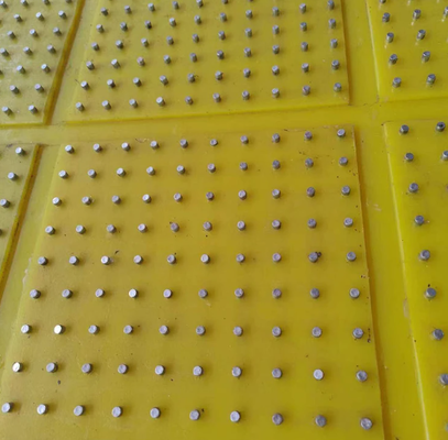 Polyurethane 30mm Ketebalan Meja putar Anti slip Mat Tahan Korosi