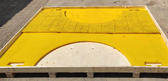 Meja putar Anti slip Mat Pengiriman tepat waktu Polyurethane 30mm Ketebalan