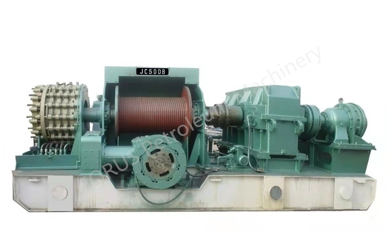 Komponen Rig Pengeboran API 7K Drawworks Baja Karbon JC50DB
