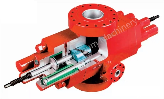 Struktur Pengecoran Peralatan Pencegah Ledakan Ram BOP Tipe 7 1/16" 5000 Psi
