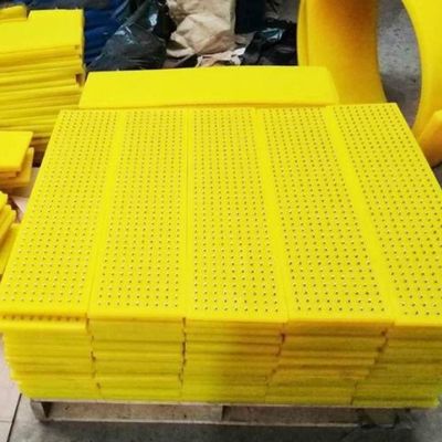 kualitas  Polyurethane Rotary Table Anti-Skid Mat 30mm ISO9001 pabrik