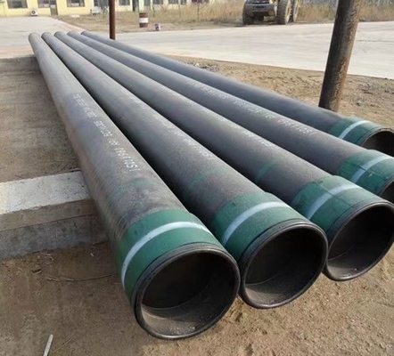 J55 API 5CT Drilling Casing Pipe 4 1/2" - 20" Peralatan Ladang Minyak