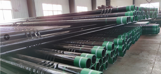 J55 API 5CT Drilling Casing Pipe 4 1/2" - 20" Peralatan Ladang Minyak