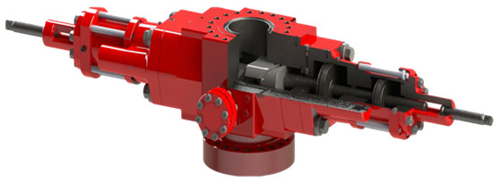 Peralatan Pencegah Ledakan U Ram BOP Bore 21 15000psi