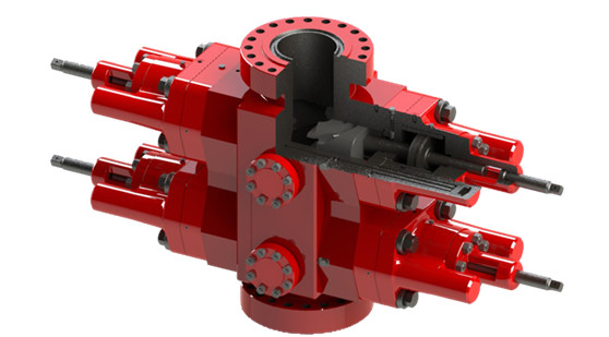 Peralatan Pencegah Ledakan U Ram BOP Bore 21 15000psi