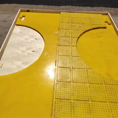 ZP375 Anti Slip Mat 30mm Plastik Non Slip Tikar Untuk Pengeboran Meja Putar