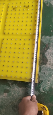 ZP375 Anti Slip Mat 30mm Plastik Non Slip Tikar Untuk Pengeboran Meja Putar