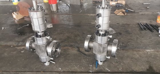 Katup Plat Hidrolik Tekanan 5000PSI 2-9 / 16 Inci Untuk Peralatan Kepala Sumur