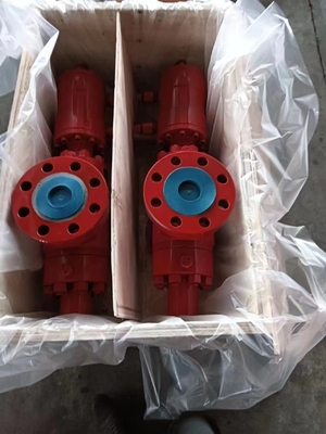 Katup Plat Hidrolik Tekanan 5000PSI 2-9 / 16 Inci Untuk Peralatan Kepala Sumur