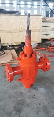 Oilfield Drilling Hand Plate Valve Wellhead Manifold Valve 2-1 / 16 Inch Tekanan 10000PSI