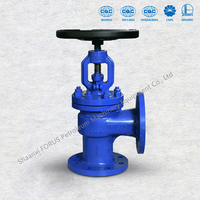 Butt Welding Berakhir Angle Globe Valves EN 13709 DN15 - DN400