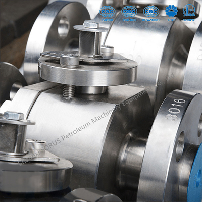 Desain Katup Bola Duduk Logam Terapung yang Ditempa API6D BS5351 ASME B16.34