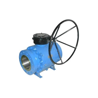 API 6D API 608 baja tempa 3 Piece Trunnion Ball Valve Flange Ends