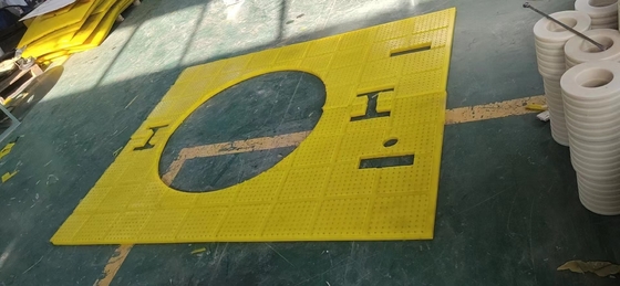 ZP175 ZP375 Anti Skid Mat 30mm Plastik Non Slip Mat Untuk Pengeboran Meja Rotary