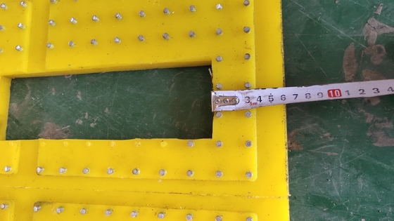 ZP175 ZP375 Anti Skid Mat 30mm Plastik Non Slip Mat Untuk Pengeboran Meja Rotary