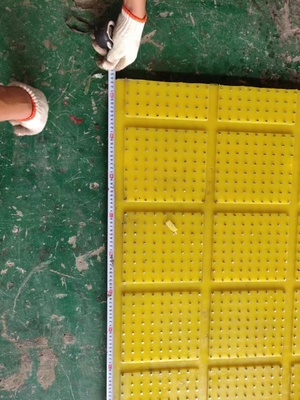 ZP275 ZP375 Anti Slip Mat 30mm Plastik Non Slip Mat Untuk Pengeboran Meja Rotary