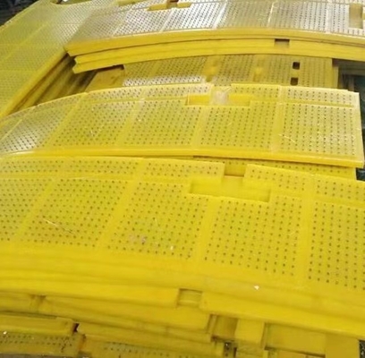 Bahan PU Anti Skid Mat 30mm ZP375 Untuk Pengeboran Rig Meja Rotary