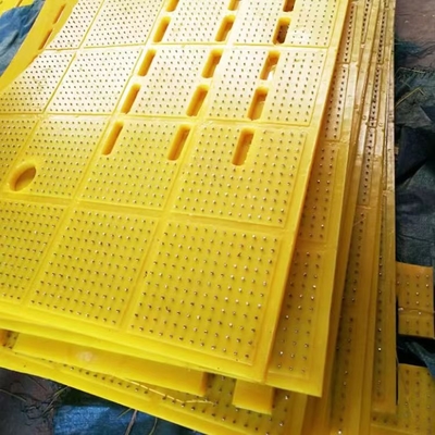Bahan PU Anti Skid Mat 30mm ZP375 Untuk Pengeboran Rig Meja Rotary