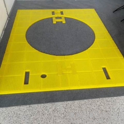 ZP275 Anti Slip Mat Rotary Table Mat Material PU Untuk Pengeboran Rig