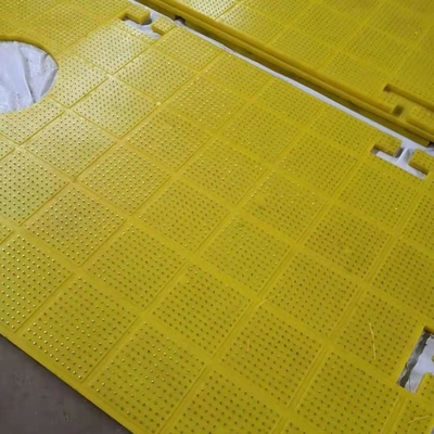 ZP275 Meja Rotary Anti Slip Mat Kuning PU Terapkan Untuk Pengeboran Lapangan Minyak
