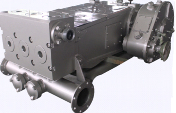 Pompa Plunger Tiga Silinder KTZ-600L Tipe 600HP Untuk Acidifying Fracturing Truck