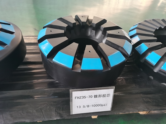 BOP Tapered Rubber Seal FH28-70 11 " 10000PSI FH35-35 13 5/8" Peralatan Pencegahan Ledakan