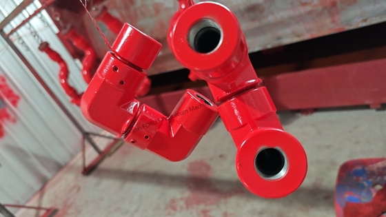 1 Inch 50 Tipe Short Radius Swivel Joint API 16C Tekanan Kerja 5000 PSI Untuk Pengeboran Lapangan Minyak