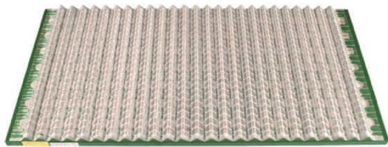 Piramid Screen Wave Type Derrick FLC500 Oilfield Drilling Shaker Screen Mesh