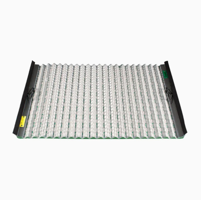 API RP 13C Komposit Frame Type Oilfield Drilling Screen Mesh / Solid Control Shaker Screen Mesh