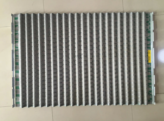 Gelombang Jenis Solid Control Screen Mesh API RP 13C Oilfield Drilling Screen Mesh