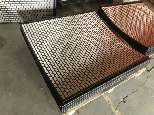 Gelombang Jenis Solid Control Screen Mesh API RP 13C Oilfield Drilling Screen Mesh