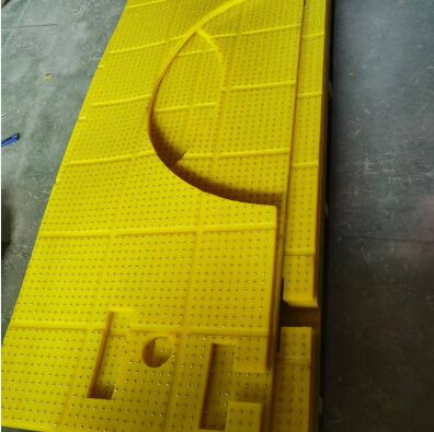 Meja Rotary Anti Slip Mat Bahan PU Menggunakan Di Platform Pengeboran