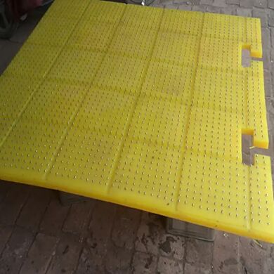Meja Rotary Anti Slip Mat Bahan PU Menggunakan Di Platform Pengeboran