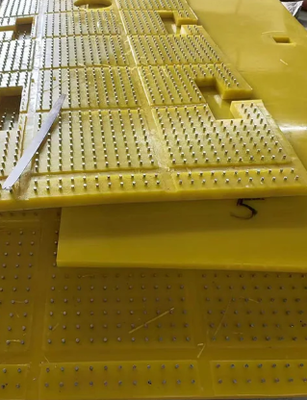Polyurethane 30mm Ketebalan Meja putar Anti slip Mat Tahan Korosi