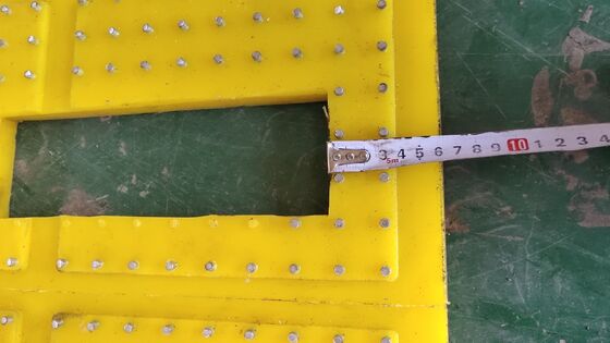 Meja putar Anti slip Mat Pengiriman tepat waktu Polyurethane 30mm Ketebalan