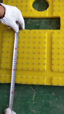 Meja putar Anti slip Mat Pengiriman tepat waktu Polyurethane 30mm Ketebalan