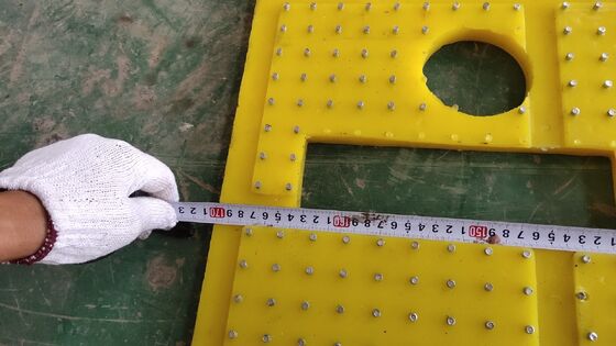 Meja putar Anti slip Mat Pengiriman tepat waktu Polyurethane 30mm Ketebalan