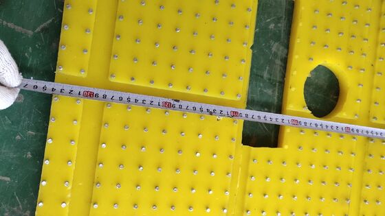Meja putar Anti slip Mat Pengiriman tepat waktu Polyurethane 30mm Ketebalan
