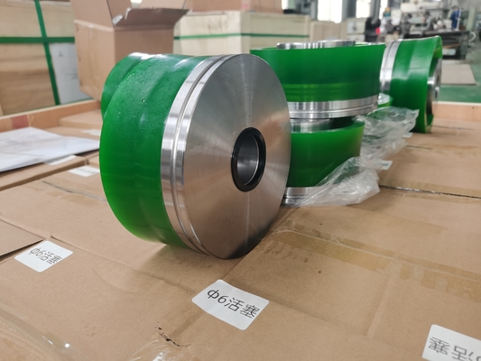 NOV Green DUO 6 Inch Pompa Lumpur Piston 1502060 Polyurethane