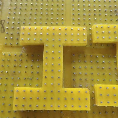 Industri Pengeboran Minyak Tikar Anti Selip Kuning 83 "X74"