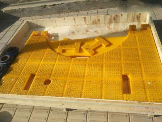 43 "Anti Skid Rubber Mat Polyurethane Untuk Pengeboran Bagian Plantform