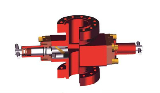 Sistem Pencegah Ledakan Struktur Pengecoran 7 1/16"-26 3/4'' Ram BOP
