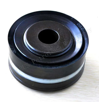 Piston Pompa Lumpur Berikat Uretan Kekerasan Ganda RS F-1600 AISI4140