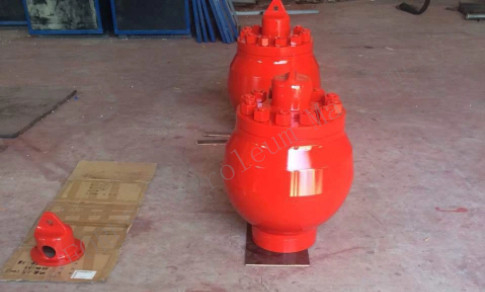Shell Assy 3NB1600 Pulsation Dampener Pompa Lumpur Baja