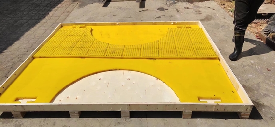 Disesuaikan PU Anti Skid Mat 30mm ZP275 Untuk Pengeboran Meja Rotary